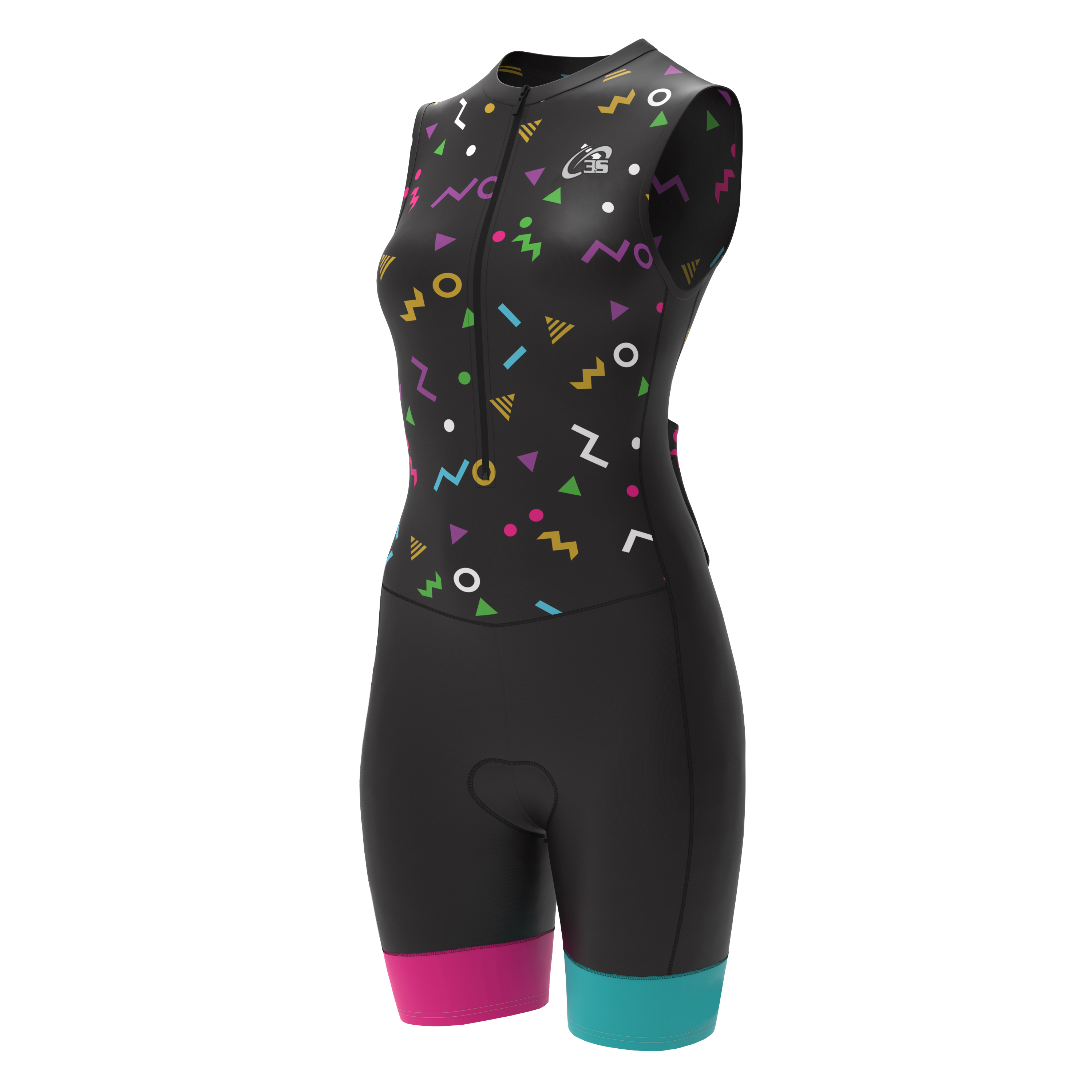 Triathlon Sleeveless Aero Tri Suit Style B